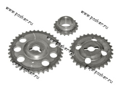 Звездочки цепи ГРМ Нива 21214 2123 Шевроле Тольятти 3шт 21214-1006020 - фото