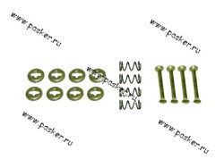 Ремкомплект задних тормозных колодок Лада 2101-2107 солдатики 2101-3502100 - фото