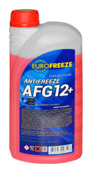 Антифриз красный  AFG 12+ EUROFREEZE 1кг - фото