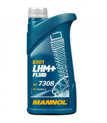 Гидравлическая жидкость LHM Plus Fluid 8301 MANNOL 1л зеленая - фото