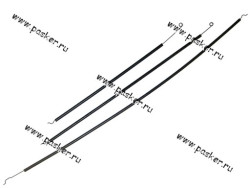 Трос заслонок печки Лада 2104 2105 Рекардо 3шт 2105-8109120/21/24 - фото